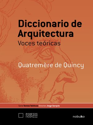 cover image of Diccionario de arquitectura voces teóricas